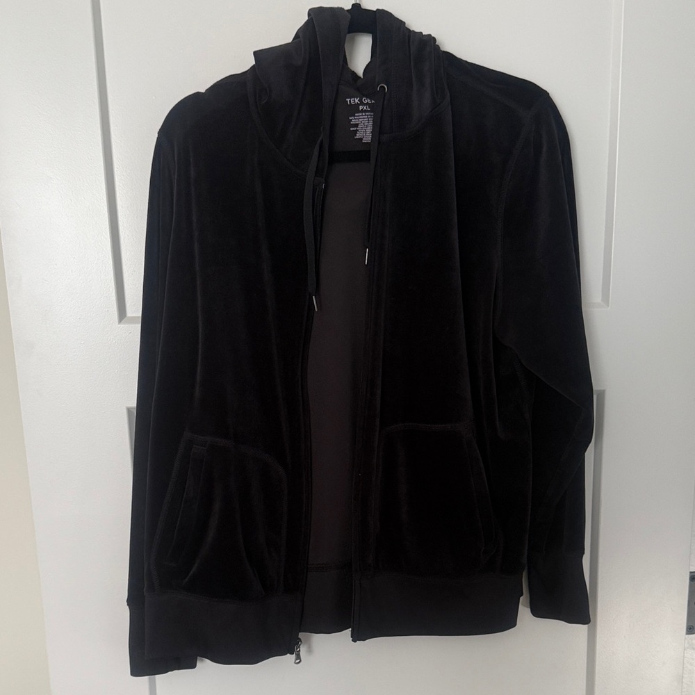 Tek Gear Charcoal Zip-Up Hoodie